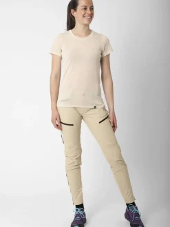 2117 Paidat, Neuleet Ja Topit|merinovilla T-paita Almo W 023 BEIGE