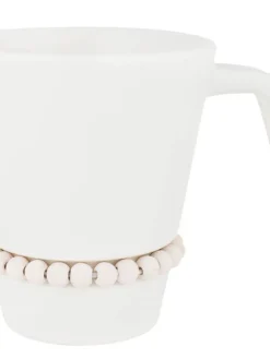 Aarikka Astiat|Nuppu muki 2,25 dl valkoinen
