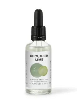 Aarke Muut Keittiön Pienkoneet|makutipat Flavour Drops, cucumber lime 50 ml