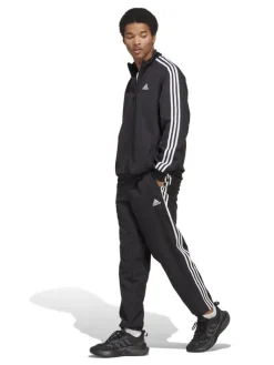 Adidas Treenivaatteet|Paidat Ja Neuleet|ulkoilupuku Sportswear Basic 3s Woven Tracksuit IC6750 Black
