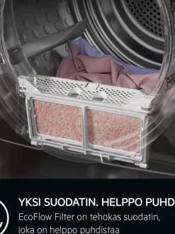 Aeg Pyykinpesu|kuivausrumpu TR832J84F 8 kg kondensoiva