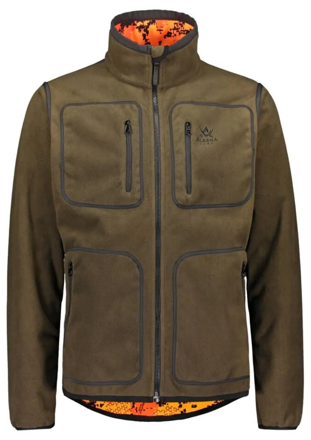 miesten fleecetakki Elk Hunter Reversible>Alaska Discount