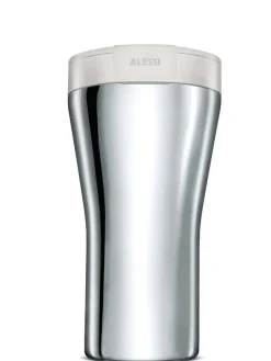 Alessi Juoma- Ja Baaritarvikkeet|matkamuki Caffa 40 cl valkoinen kansi