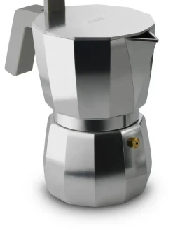 Alessi Juoma- Ja Baaritarvikkeet|Tarjoilu|MOKA Espresso pannu 6:lle kupille alumiini