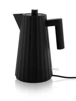 Plisse vedenkeitin 1,7 L musta>Alessi Outlet