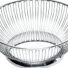 Pyöreä teräslankakori>Alessi