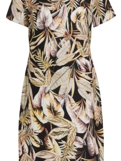 Allison Lyhyet Juhlamekot|mekko 6089 Beige / Multicolor