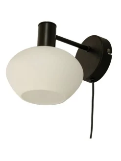 Sisustusvalaisimet|Aneta Lighting Bell seinävalaisin musta/valkoinen