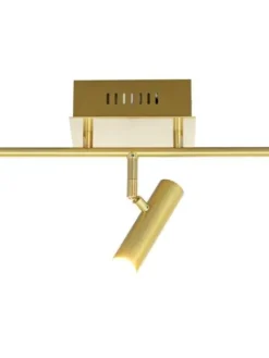 Sisustusvalaisimet|Aneta Lighting kattospotti Artic LED  suora 3-os. mattamessinki