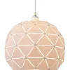 Aneta Lighting kattovalaisin Lattice 30 cm valkoinen>