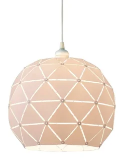 Aneta Lighting kattovalaisin Lattice 30 cm valkoinen>
