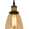 Aneta Lighting kattovalaisin Becky antiikki/meripihka> Hot