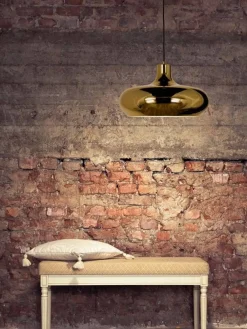 Sisustusvalaisimet|Aneta Lighting kattovalaisin Lounge tumma kulta
