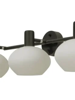 Aneta Lighting kylpyhuoneen seinävalaisin Elba 3-osainen mus><noscript><img width=