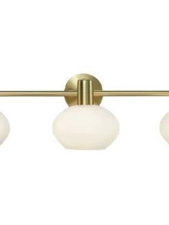 Kosteantilanvalaisimet|Aneta Lighting kylpyhuoneen seinävalaisin Elba 3-osainen mat