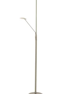 Sisustusvalaisimet|Aneta Lighting lattiavalaisin Cadiz uplight teräs LED