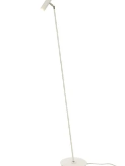 Sisustusvalaisimet|Aneta Lighting lattiavalaisin Artic LED valkoinen/teräs