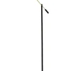 Aneta Lighting lattiavalaisin Cadiz LED musta/mattamessinki>