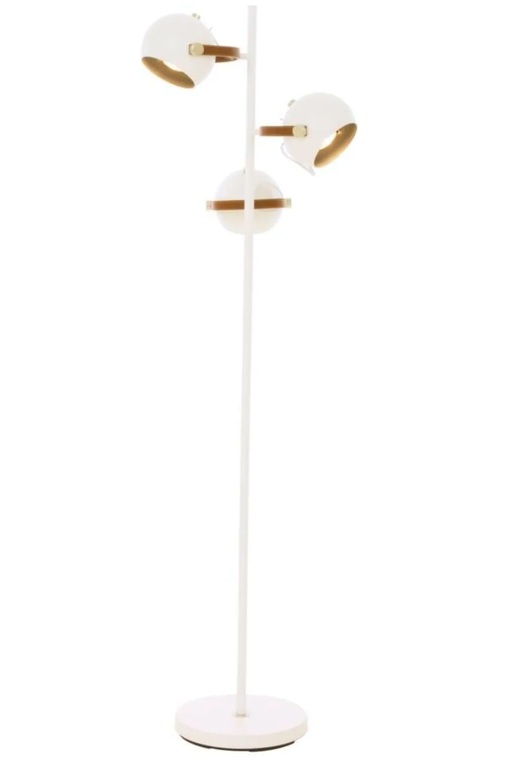 Sisustusvalaisimet|Aneta Lighting lattiavalaisin Bow 3-os. valkoinen