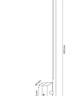 Sisustusvalaisimet|Aneta Lighting LED-seinävalaisin Stecco musta