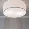 Sisustusvalaisimet|Aneta Lighting plafondi Bendir ø 38 valkoinen rypytetty
