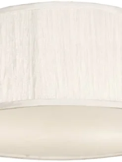 Sisustusvalaisimet|Aneta Lighting plafondi Bendir ø 38 valkoinen rypytetty