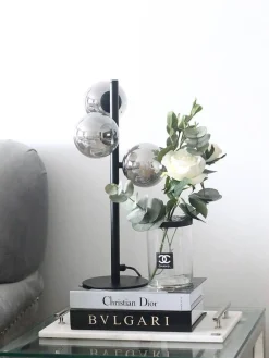 Aneta Lighting pöytävalaisin Molekyl 3-os. musta> Clearance