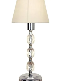 Aneta Lighting Pöytävalaisin Johanna 34 kirkas-kromi-valk> New