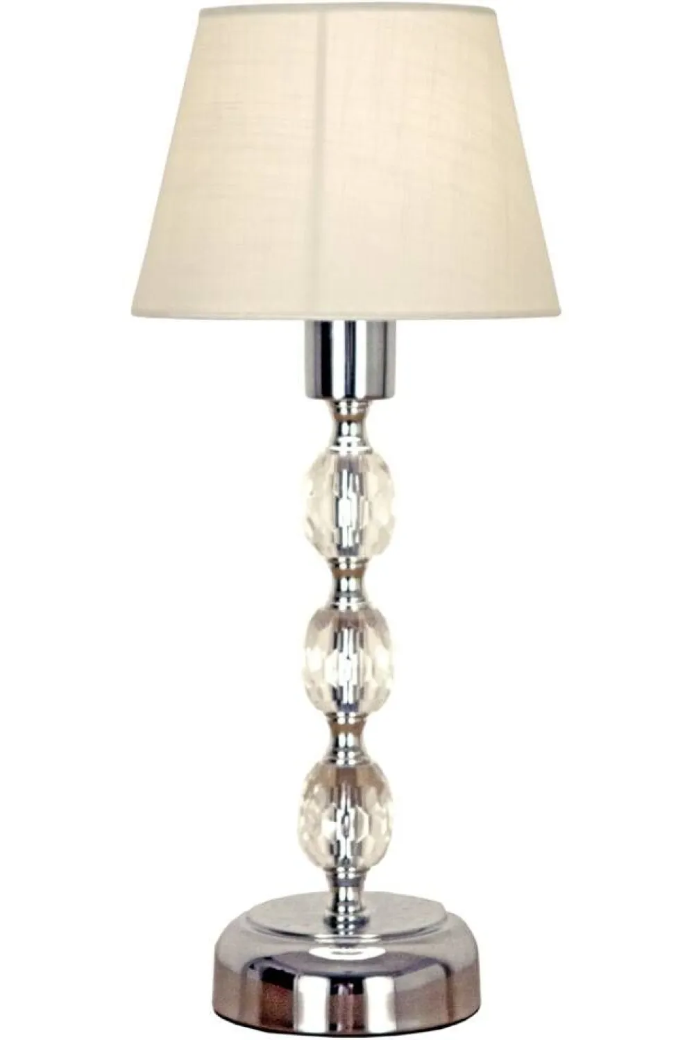 Aneta Lighting Pöytävalaisin Johanna 34 kirkas-kromi-valk> New