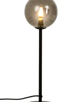 Aneta Lighting pöytävalaisin Molekyl 43 cm musta/savulasi> Sale