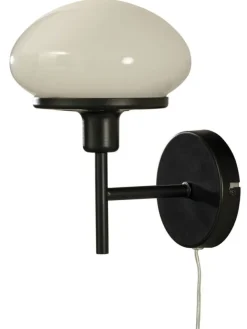 Aneta Lighting seinävalaisin New August musta/valkoinen><noscript><img width=