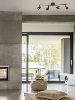 Aneta Lighting taitettava kattospotti Ferdinand 4-osainen mu> Clearance
