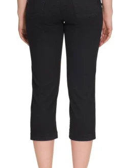 Anna Montana Shortsit Ja Caprit|caprit Jump in Jeans Rom Schwarz 1 / musta