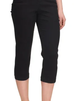 Anna Montana Shortsit Ja Caprit|caprit Jump in Jeans Rom Schwarz 1 / musta
