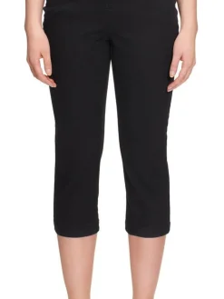Anna Montana Shortsit Ja Caprit|caprit Jump in Jeans Rom Schwarz 1 / musta