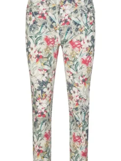 Anna Montana Shortsit Ja Caprit|housut Angelika Slim Fit 7/8 Athen Flower