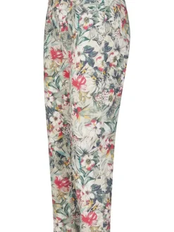 Anna Montana Shortsit Ja Caprit|housut Angelika Slim Fit 7/8 Athen Flower