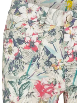 Anna Montana Shortsit Ja Caprit|housut Angelika Slim Fit 7/8 Athen Flower