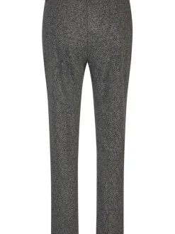 Anna Montana Housut|housut Rose Easy Fit Amaro Black / mustavalkoinen