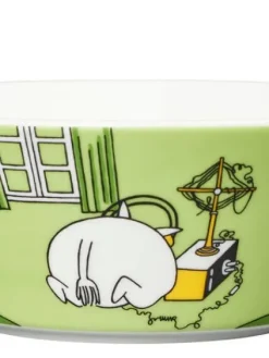 Arabia Muumi Kulho Muumipeikko nurmenvihreä 15 cm>Moomin