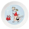 Arabia Muumi lautanen 19 cm Vilijonkka harmaa>Moomin Online