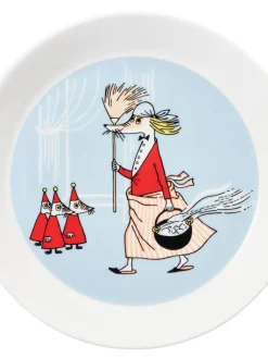 Arabia Muumi lautanen 19 cm Vilijonkka harmaa>Moomin Online