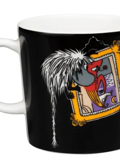 Moomin Astiat|Arabia Muumi muki Esi-isä 0,3 L musta
