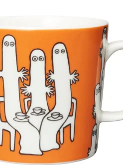 Moomin Astiat|Arabia Muumi Muki Hattivatit 0,3 L oranssi