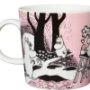 Moomin Astiat|Arabia Muumi muki Rakkaus 0,3 L vaaleanpunainen