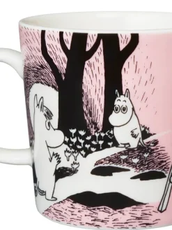 Moomin Astiat|Arabia Muumi muki Rakkaus 0,3 L vaaleanpunainen