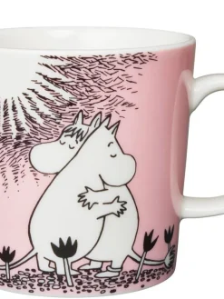 Moomin Astiat|Arabia Muumi muki Rakkaus 0,3 L vaaleanpunainen