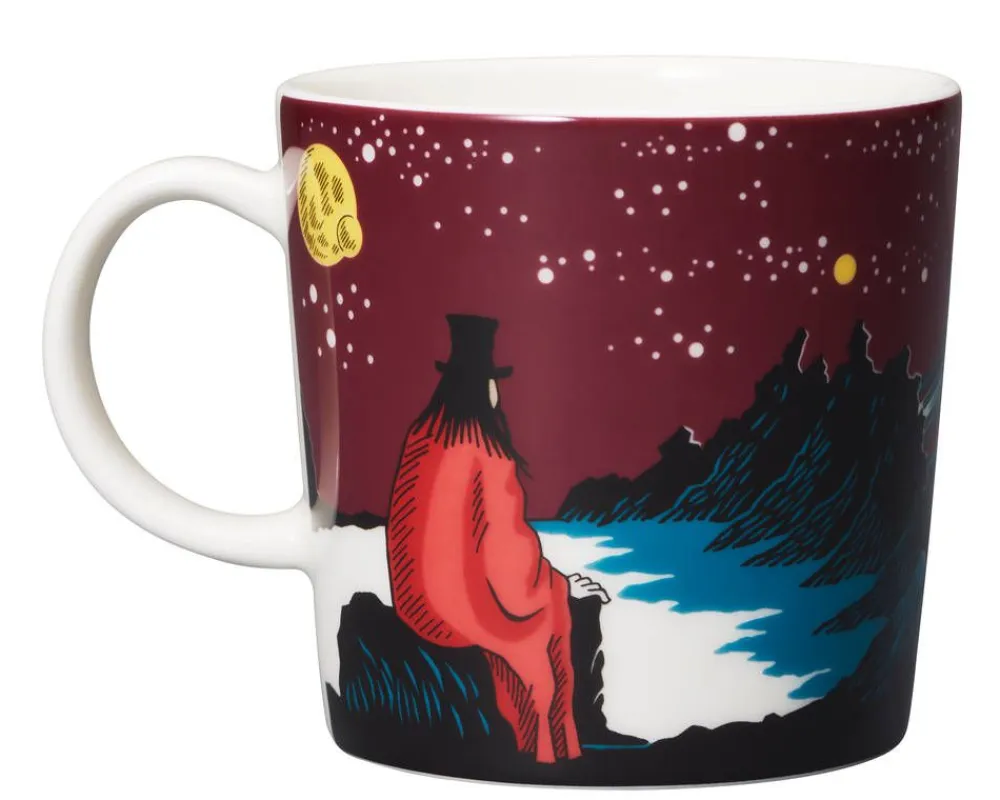 Moomin Astiat|Arabia Muumi muki Taikuri 0,3 L liila