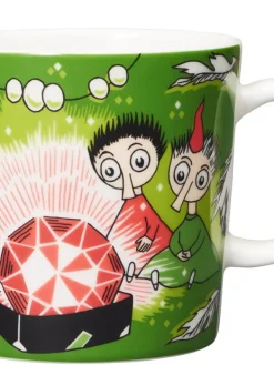 Arabia Muumi muki Tiuhti ja Viuhti 0,3 L vihreä>Moomin Hot