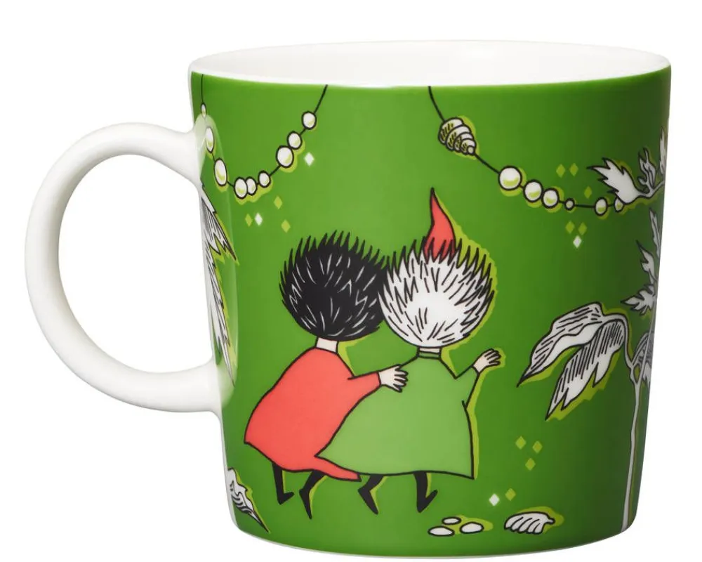 Arabia Muumi muki Tiuhti ja Viuhti 0,3 L vihreä>Moomin Hot